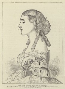 Późna Cesarzowa Augusta Niemiec autorstwa George Housman Thomas