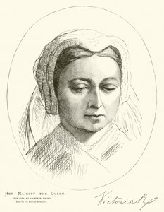 królowa Wiktoria autorstwa George Housman after Thomas