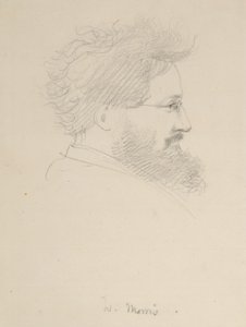 Portret Williama Morrisa, c.1875