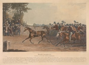 „ Nonpareil ” / Własność pana Johna Dixona z Knightsbridge / To cudowne stworzenie przeprowadziło bezprecedensowy pojedynek, kłusując 100 mil w uprzęży na Sunbury Common, w środę 27 kwietnia 1836 r. ...