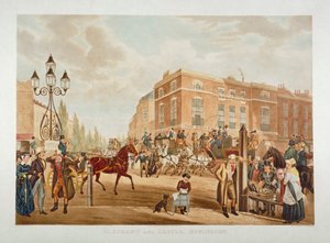The Elephant and Castle Inn, Newington Butts, Southwark, Londyn, 1826