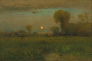 Księżyc żniw, 1891. autorstwa George Inness