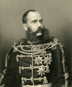 „Franciszek Józef, cesarz Austrii”, ok. 1872 r. autorstwa George J Stodart