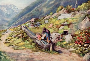 W dolinie Chamonix (kolor lito)