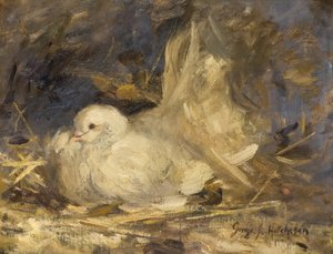 Ponury gołąb autorstwa George Jackson Hutchison