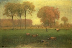 Babie lato, 1891 autorstwa George Jnr. Inness