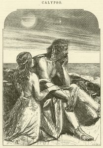 Calypso (grawerowanie) autorstwa George John Pinwell