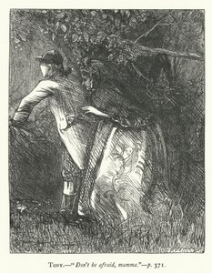 Ilustracja do She Stoops To Conquer (rycina) autorstwa George John Pinwell