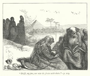 Ilustracja do niewoli (rycina) autorstwa George John Pinwell