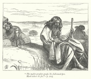 Ilustracja do niewoli (rycina) autorstwa George John Pinwell