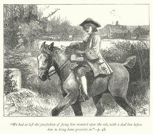 Ilustracja do Wikariusza z Wakefield (grafika) autorstwa George John Pinwell