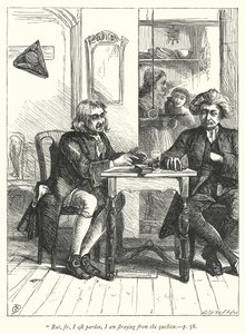 Ilustracja do Wikariusza z Wakefield (grafika) autorstwa George John Pinwell