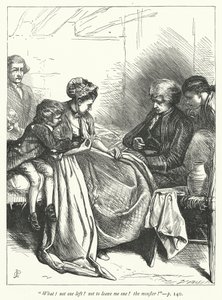 Ilustracja do Wikariusza z Wakefield (grafika) autorstwa George John Pinwell