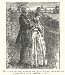 Ilustracja do Wikariusza z Wakefield (grafika) autorstwa George John Pinwell
