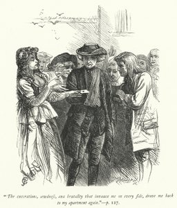 Ilustracja do Wikariusza z Wakefield (grafika) autorstwa George John Pinwell
