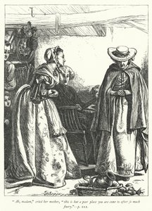 Ilustracja do Wikariusza z Wakefield (grafika) autorstwa George John Pinwell