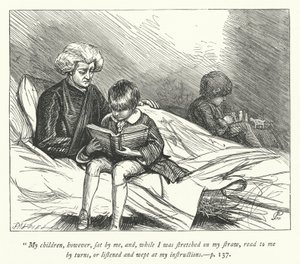 Ilustracja do Wikariusza z Wakefield (grafika) autorstwa George John Pinwell