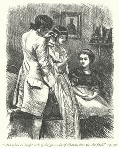 Ilustracja do Wikariusza z Wakefield (grafika)