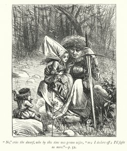 Ilustracja do Wikariusza z Wakefield (grafika) autorstwa George John Pinwell