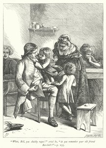 Ilustracja do Wikariusza z Wakefield (grafika)