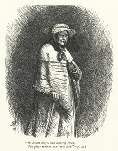Ilustracja do Threnodia Augustalis (rycina) autorstwa George John Pinwell