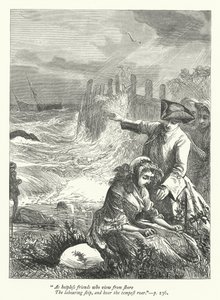 Ilustracja do Threnodia Augustalis (rycina) autorstwa George John Pinwell