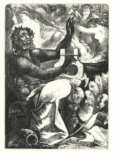 Pan Vinctus - Pan Victor (rycina) autorstwa George John Pinwell