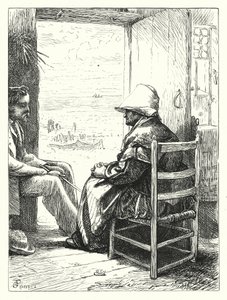 Heksametry nadmorskie (grawerowanie) autorstwa George John Pinwell