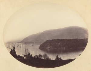 Z Trophy Point, West Point, rzeki Hudson