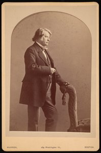 Portret Charlesa Sumnera 1811-1874, w latach 1872-1874.