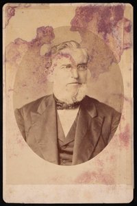 Portret Josepha Cummingsa 1817-1890, przed 1884.