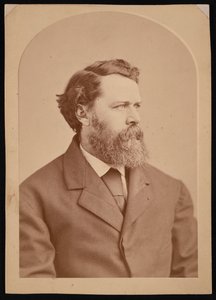 Portret Olivera Wolcotta Gibbsa 1822-1908, w latach 1870-1873.