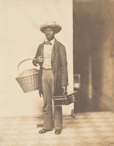 Sam Campus Vendor, z Abum klasy Yale, ca. 1858.