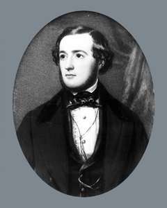 Portret dżentelmena, ca. 1845-1850. autorstwa George Lethbridge Saunders