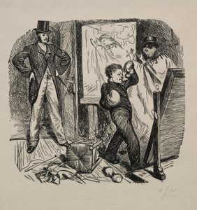 Czajnik w Mayfair, 1862. autorstwa George Louis Palmella Busson Du Maurier