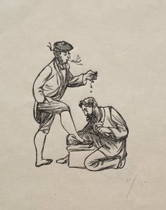 Filozofia domowa, 1863. autorstwa George Louis Palmella Busson Du Maurier