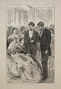 Wiele hałasu o nic autorstwa George Louis Palmella Busson Du Maurier