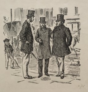 Mała chwila przed wprowadzeniem, 1865.