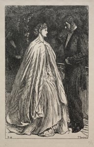 Dwa do jednego na Majorze, 1866. autorstwa George Louis Palmella Busson Du Maurier