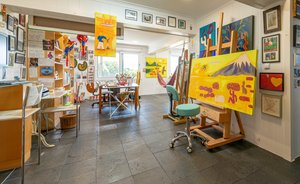 Studio Cristiny Rodriguez na wyspie Pico, 2022 (zdjęcie)