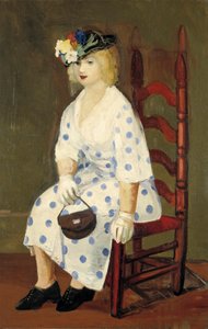 Sukienka w kropki autorstwa George Luks
