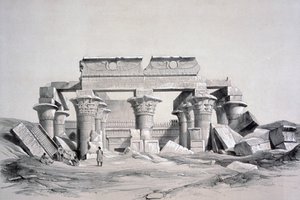 Koom-Ombos, Egipt, 1843