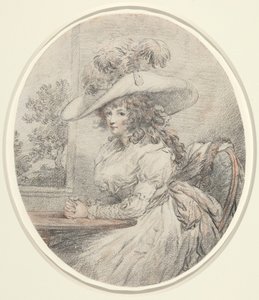 Anne Ward Morland, ok. 1786 (grafit)