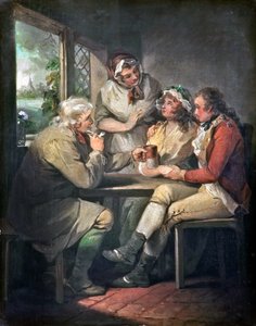 Powrót żołnierza, ok. 1790 (olej na płótnie)