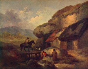 Podróżnik, c1795 autorstwa George Morland