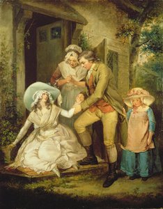 Nieznany obraz autorstwa George Morland