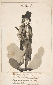 Buck, 1 grudnia 1790. autorstwa George Moutard Woodward