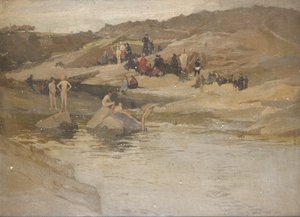 Kąpiel autorstwa George Murray