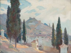 „Pejzaż hiszpański”, 1895-1933