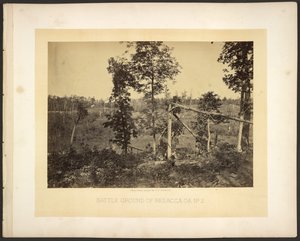 Battle Ground of Resacca, Ga. Nr 2 autorstwa George N. Barnard